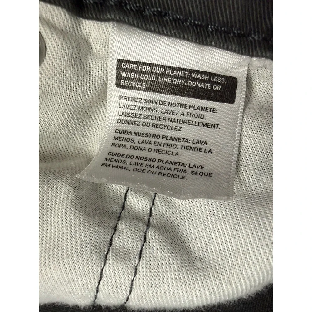 Levis 514 Straight Fit Grey Denim Jeans Mens 32x30 (Tag 32x32)